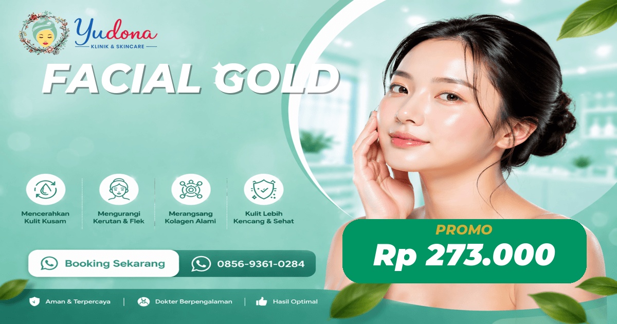 Facial Gold di Cibinong, Bogor